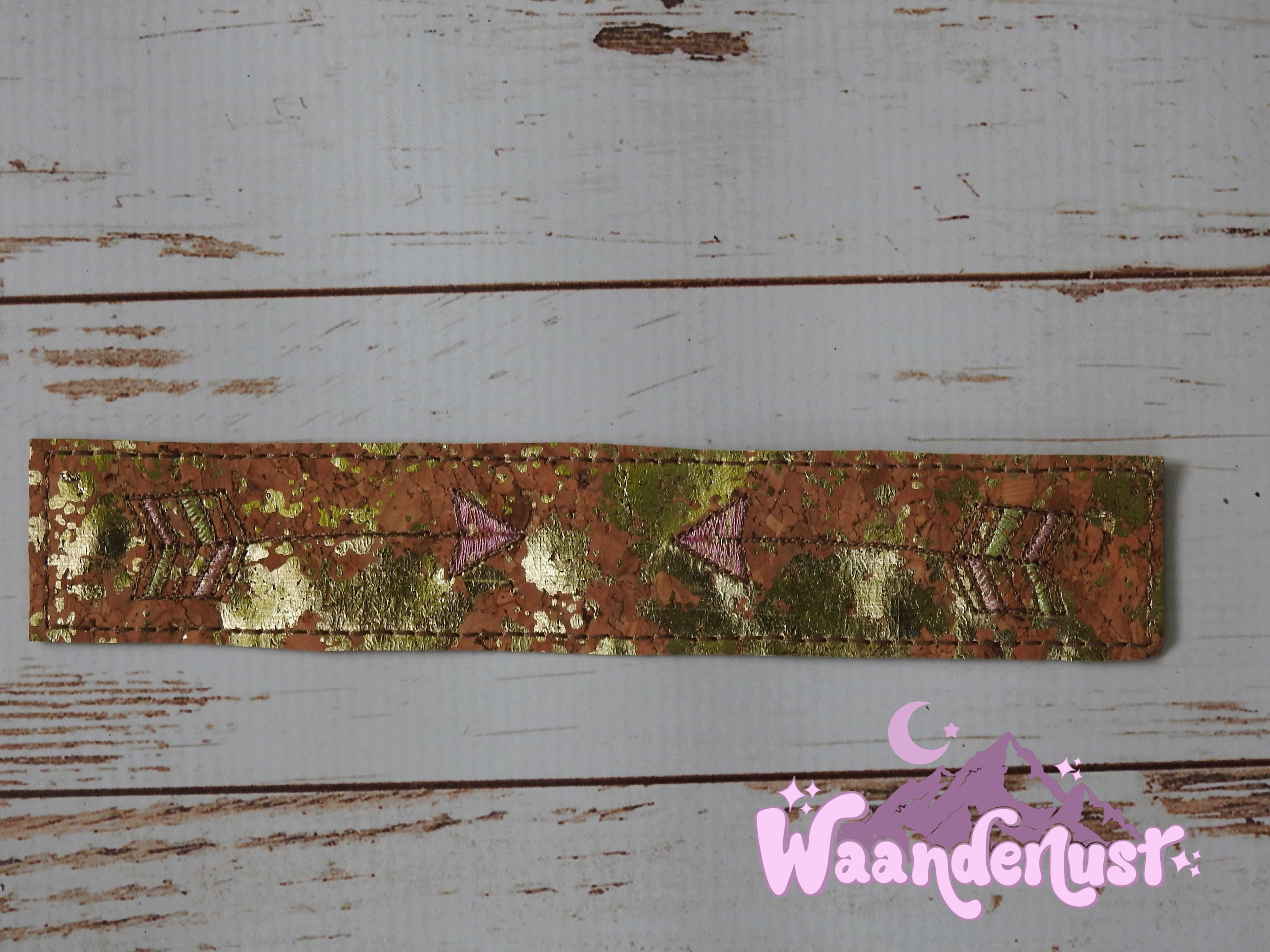 Boho Cork Bookmark