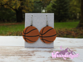 Basketball Earrings