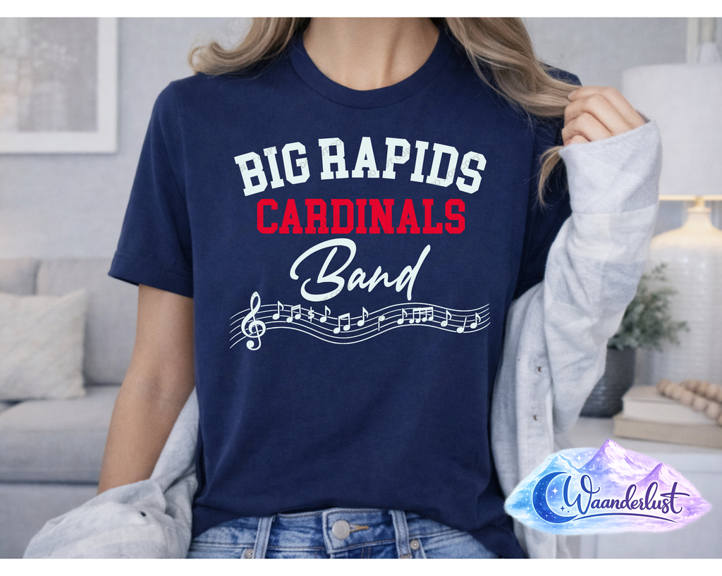 Big Rapids Band - Collegiate Arch Shirt