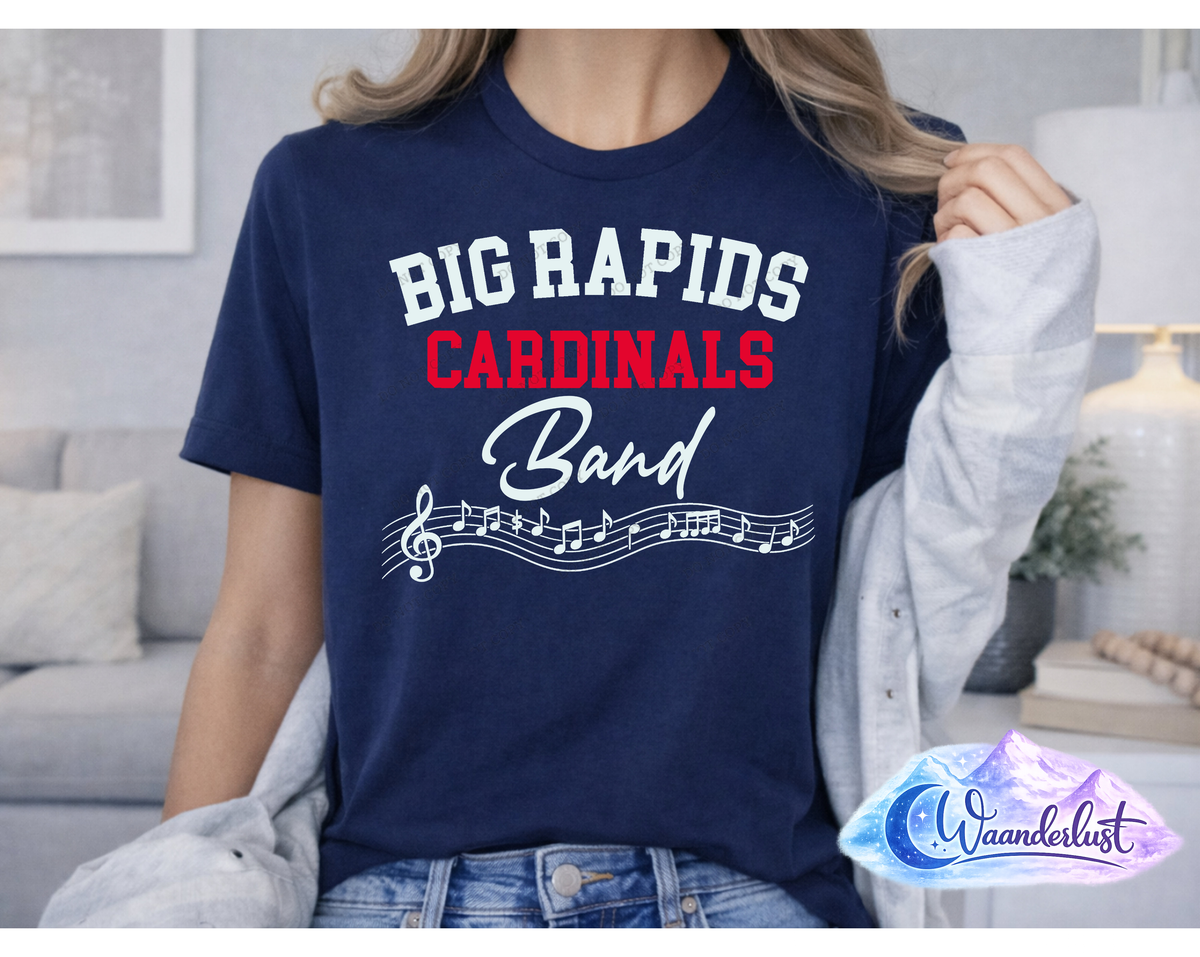 Big Rapids Band - Collegiate Arch Shirt