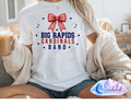 Big Rapids Band - Bow Shirt