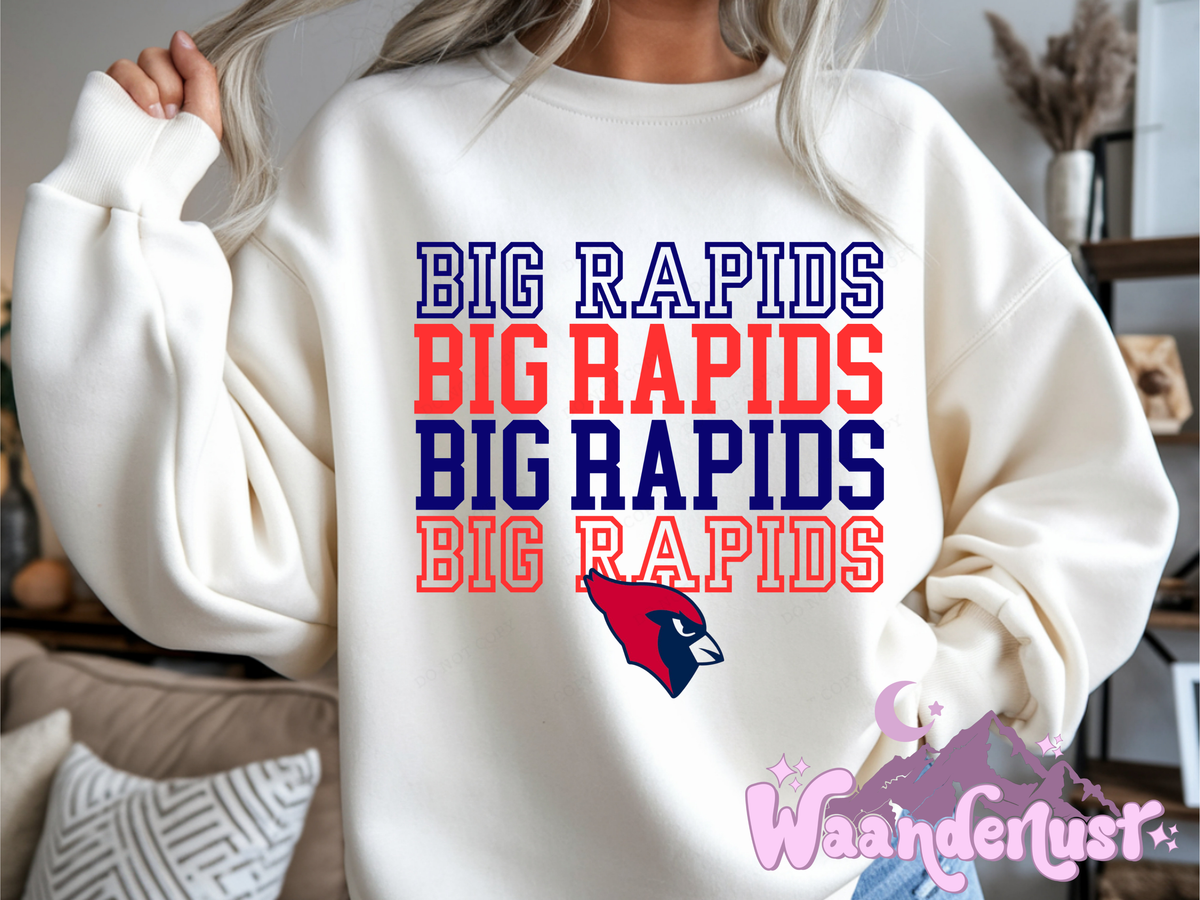 Big Rapids on Repeat Mascot Apparel