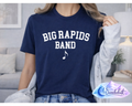 Big Rapids Band - Minimal Note Shirt