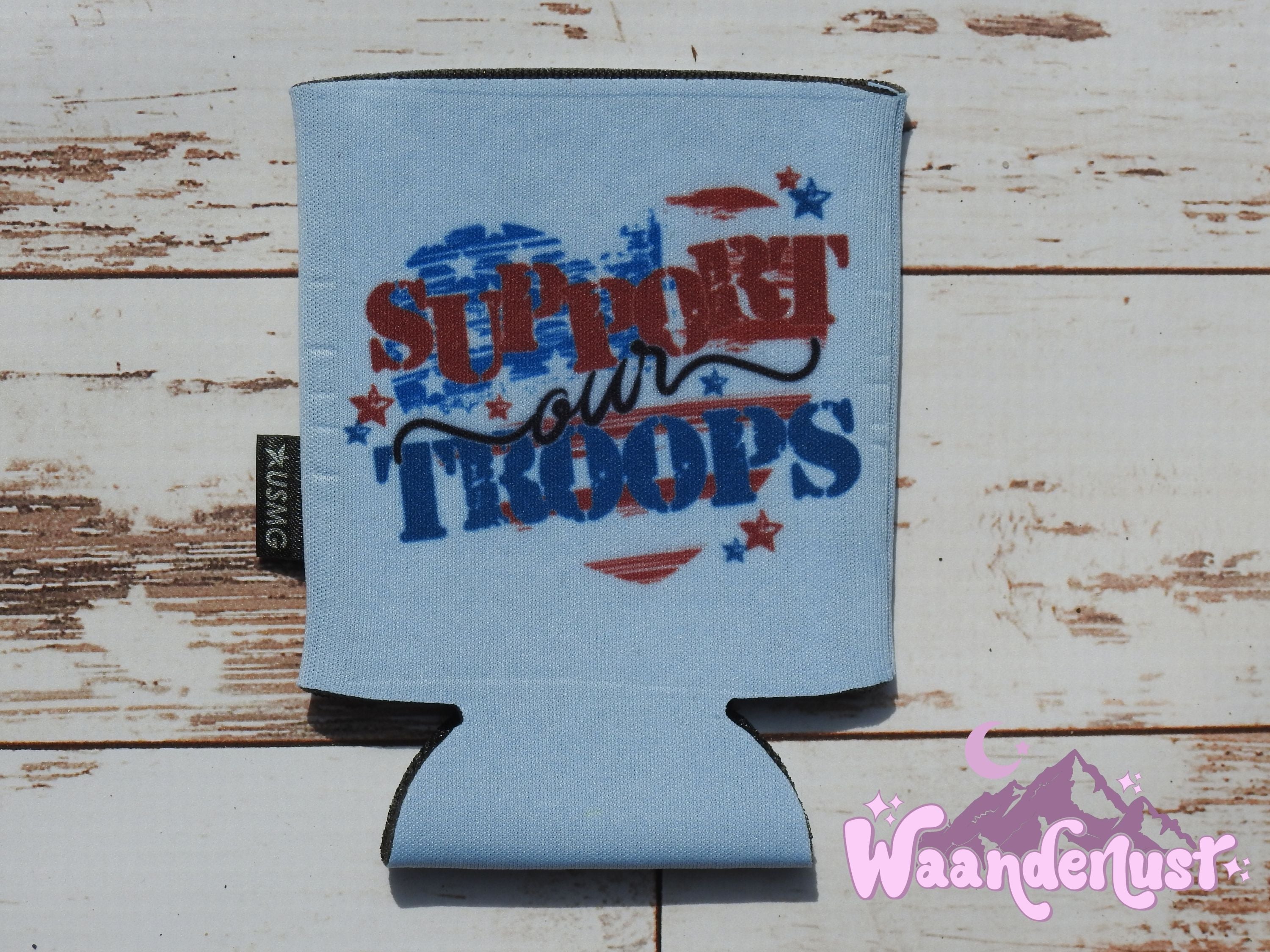 Support Our Troops Can Cooler