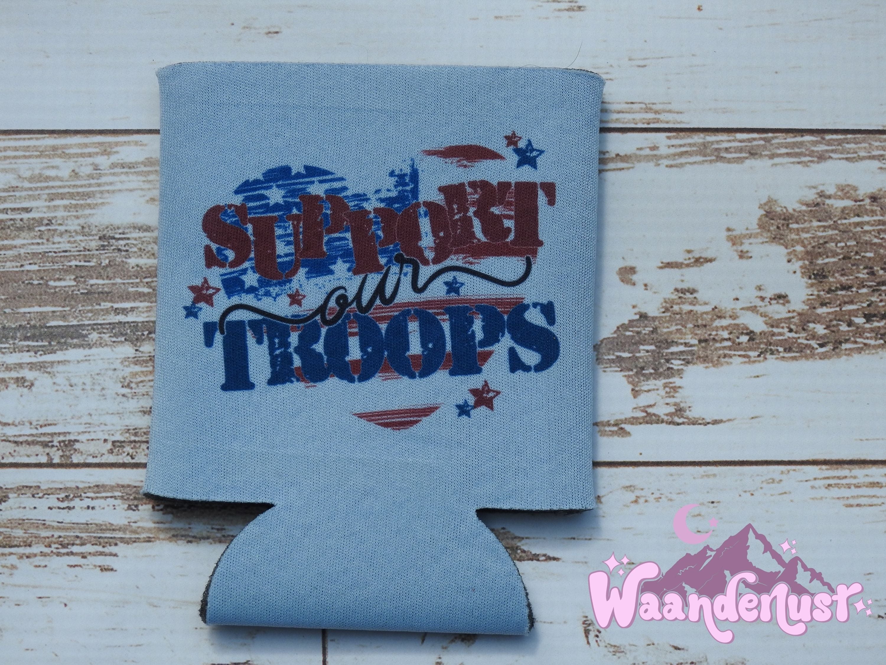 Support Our Troops Can Cooler