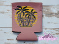 Beach Vibes Can Cooler