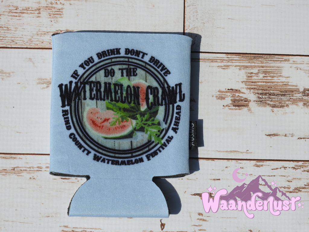 Watermelon Crawl Can Cooler