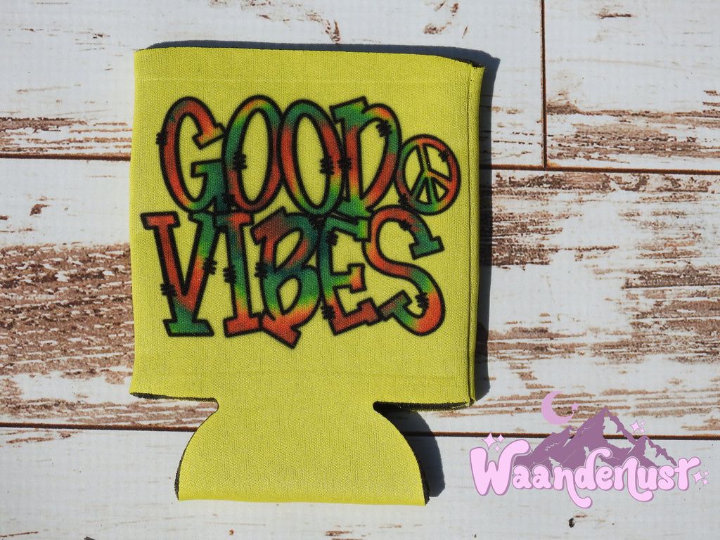Good Vibes Can Cooler