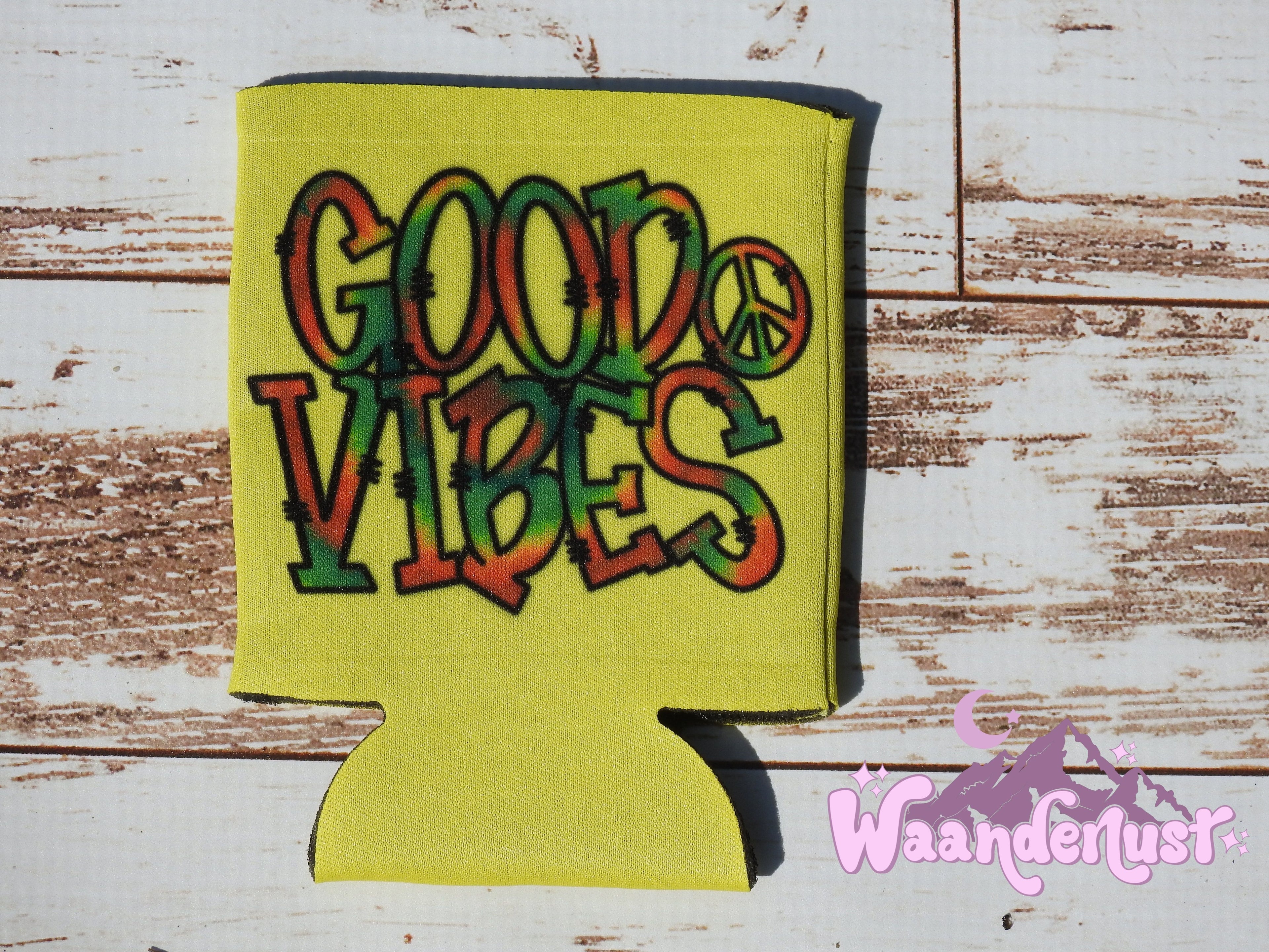 Good Vibes Can Cooler