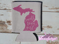 Small Town Girl Michigan Can Cooler