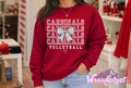 Cardinals Volleyball on Repeat Apparel