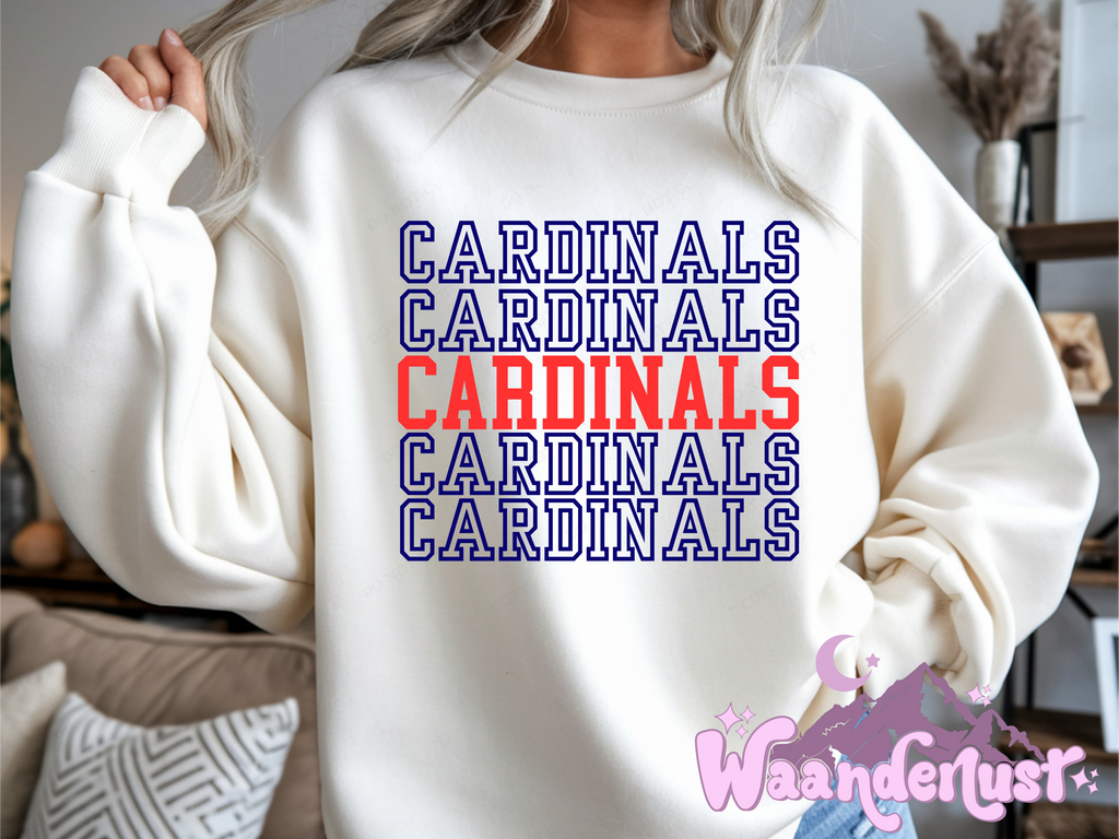 Cardinals on Repeat Apparel