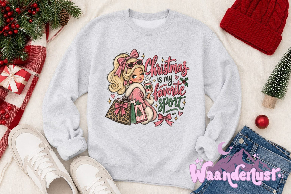Christmas Is My Favorite Sport Apparel