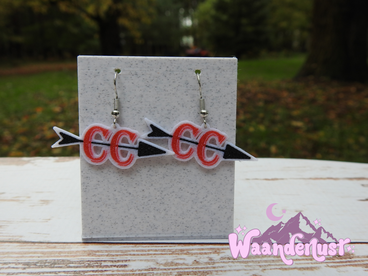 Cross Country Earrings