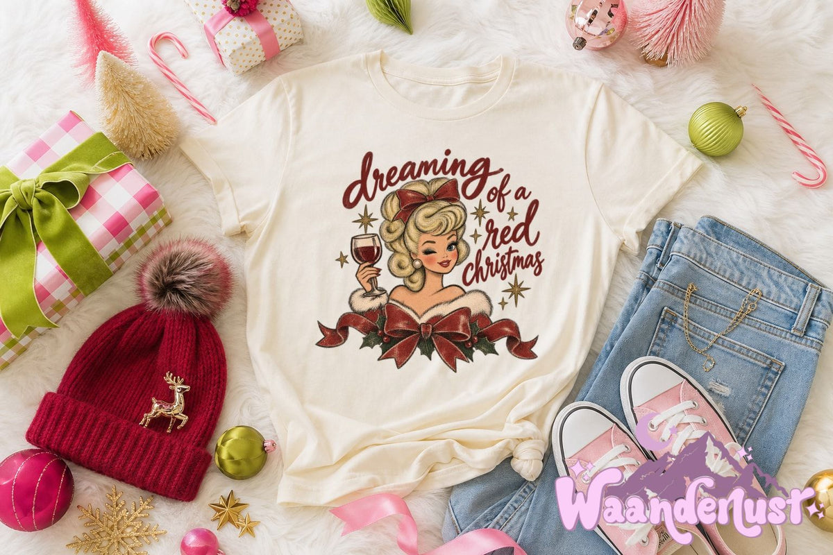 Dreaming Of A Red Christmas Apparel