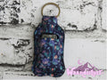 Dark Floral Hand Sanitizer Holder