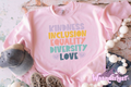 Kindness Inclusion Equality Diversity Love Apparel
