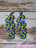 Lakeview High School Spirit Earrings