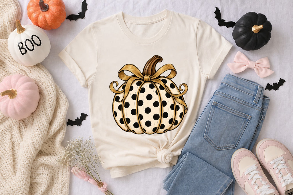 Pumpkin Dots Apparel