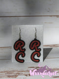 Reed City School Spirit Earrings