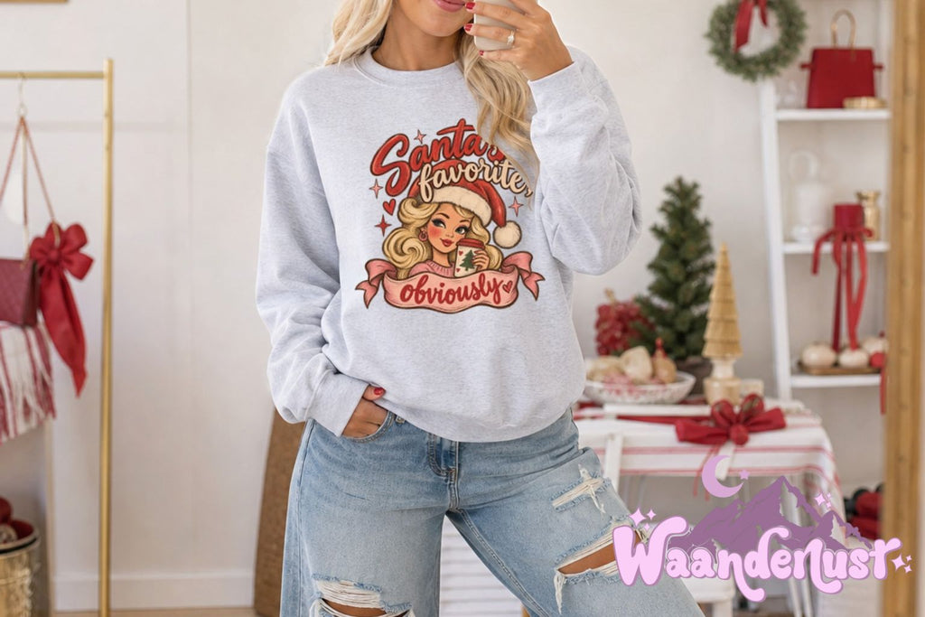 Santa's Favorite Obviously Apparel