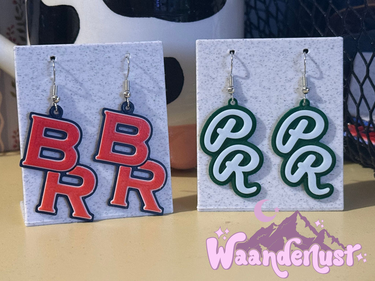 Pine River School Spirit Earrings