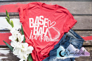 Baseball Junkie  T-Shirt
