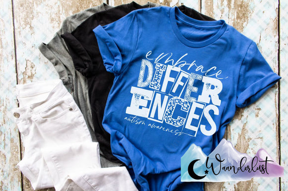 Embrace Differences  T-Shirt