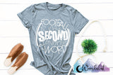 Football Is My Second Favorite F-Word  T-Shirt