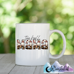 Tee ball Mama Coffee Mug