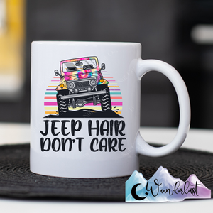 Jeep Hair Don't Care Coffee Mug