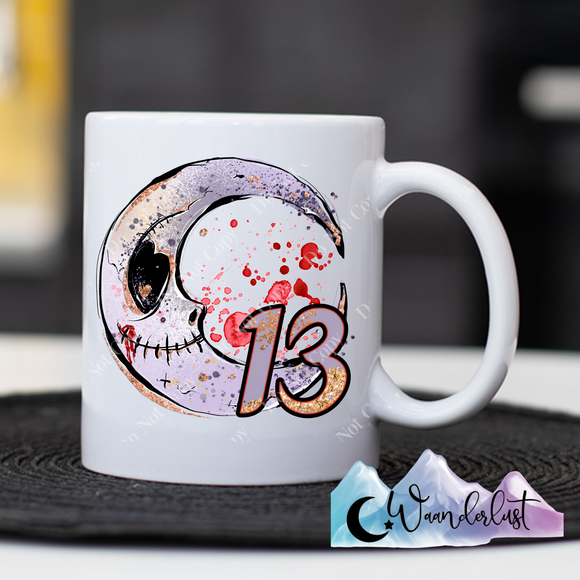 Moon 13 Coffee Mug